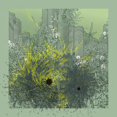 Image for NFT #1269261954 from Landscape with Carbon Capture by zancan collection